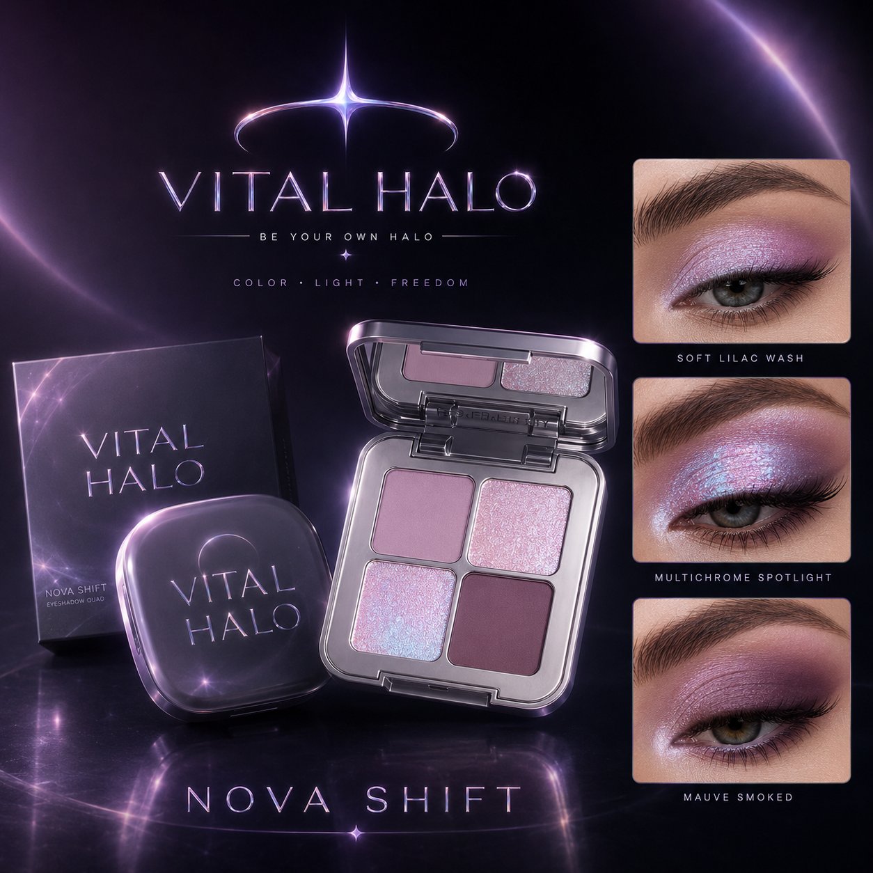 Vital Halo Nova Shift multichrome far dörtlüsü